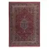 Agim Oriental Hand Woven Knotted Red Rug